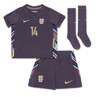 Camiseta Inglaterra Ezri Konsa #14 Segunda Equipación Replica Eurocopa 2024 para niños mangas cortas (+ Pantalones cortos)